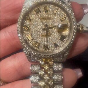 Rolex Women's Diamond Bust Down Rollie